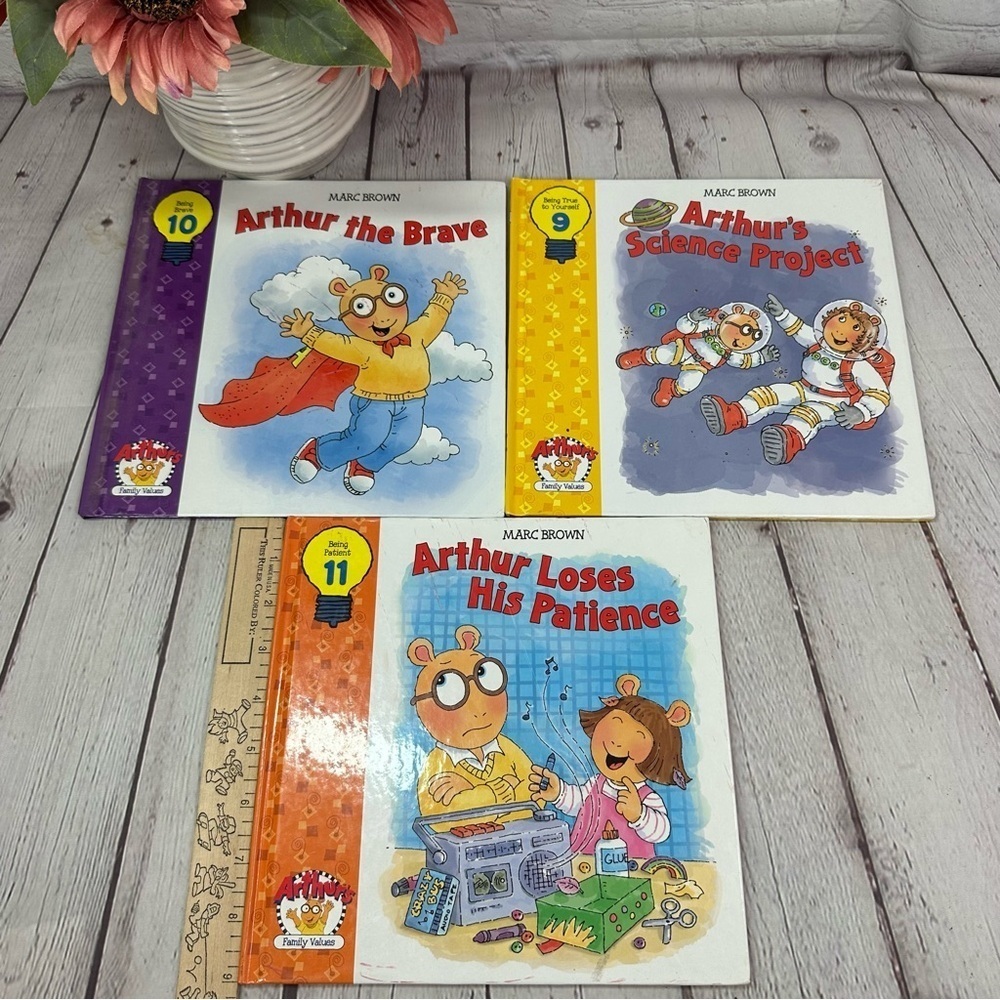 Authur's family values Kids Storybook Set by marc brown 2001vol 9-11